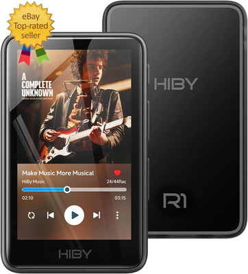 R1 Hifi MP3 Player with Bluetooth 5.1 Tidal Qobuz DSD 256 Native Lossless Music