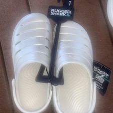 Joybees Youth size 1 Active Clog Breathable white Shoes new no box