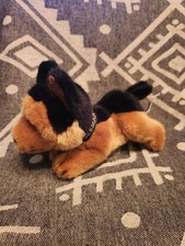 Russ Berrie 7" Realistic Purebred German Shepherd Stuffed Dog Plush