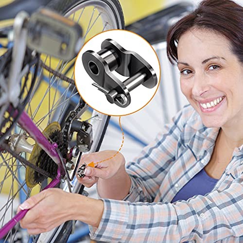 OIIKI Roller Chain Offset Link #40 8-Pack