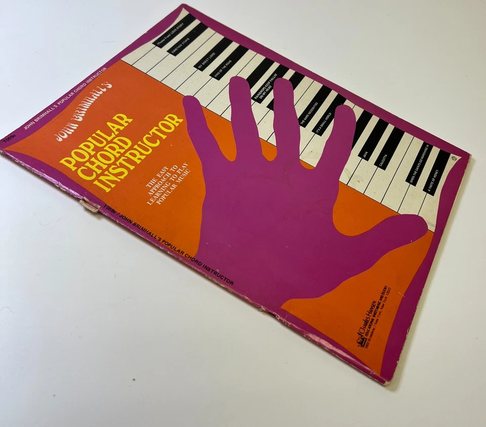 John Brimhall's Popular Chord Instructor The Easy Approach 1969  - Image 3 of 4