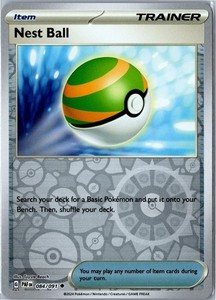 Nest Ball 084/091 Paldean Fates Reverse Holo Uncommon
