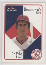 2001 Fleer Red Sox 100th Fred Lynn #86 0nr3