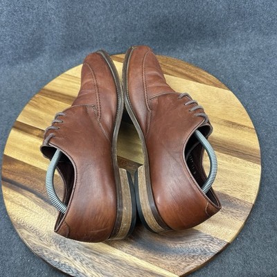 ET Wright Shoes Mens 11B Brown Leather Split Split Toe Breather Derby Dress $_57.PNG?set_id=880000500F main image 2