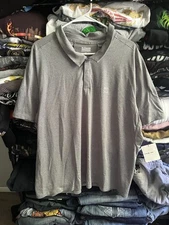 Alaskan Hardgear by Duluth Trading Co Polo Shirt Men’s XL Gray Short Sleeve