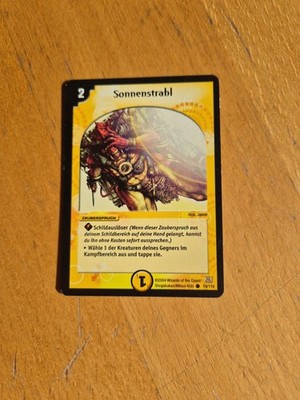 Duel Masters Trading Card Games Sonnenstrahl