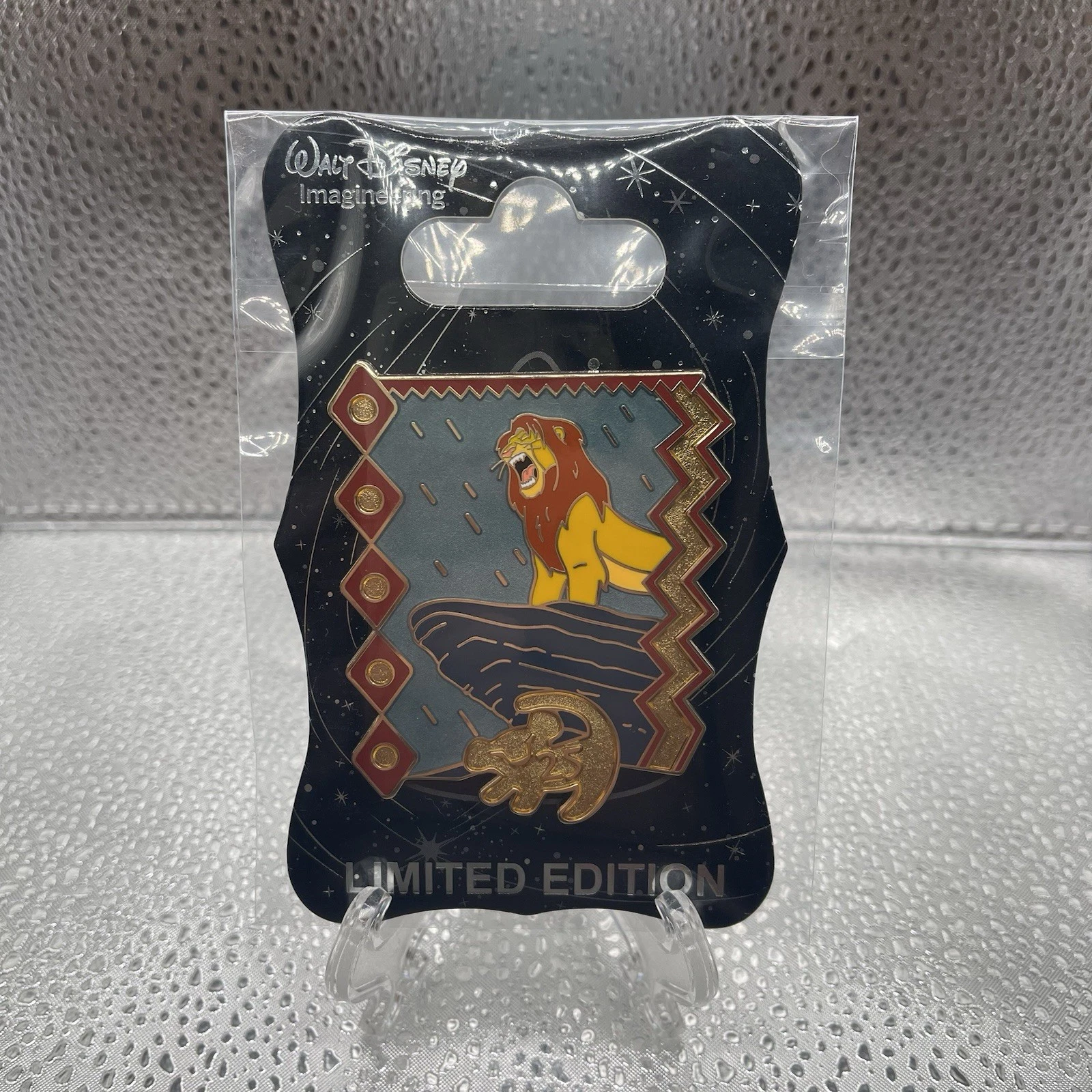 Lion King Disney WDI MOG D23 Simba Pride Rock 25th Anniversary Pin LE 250 - USA