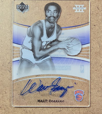 2005-06 Upper Deck Trilogy Auto Focus WALT Frazier AF-WF Auto Knicks