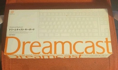 SEGA Dreamcast Keyboard HKT-7620 Wired White - Open Box