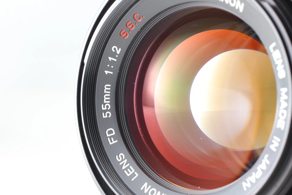 "O" mark  [Exc+5] Canon FD S.S.C. SSC 55mm f/1.2 MF Wide Angle Lens From JAPAN - Image 3 of 4