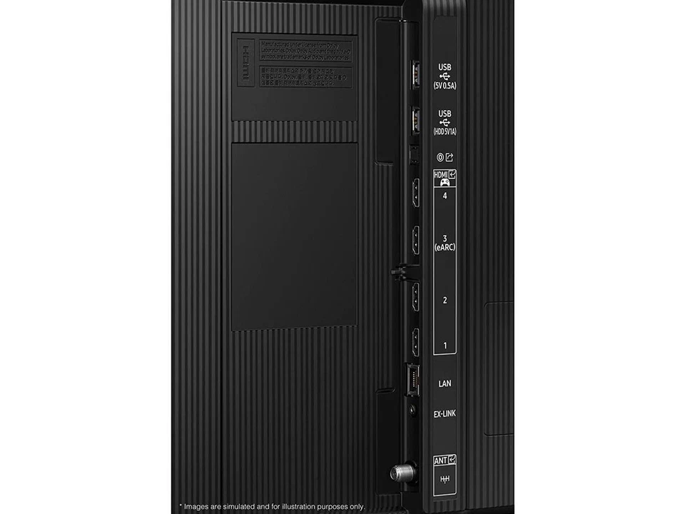 Samsung 55" Q80C QLED 4K Smart TV (QN55Q80CAFXZA, 2023 Model) - Image 3 of 4