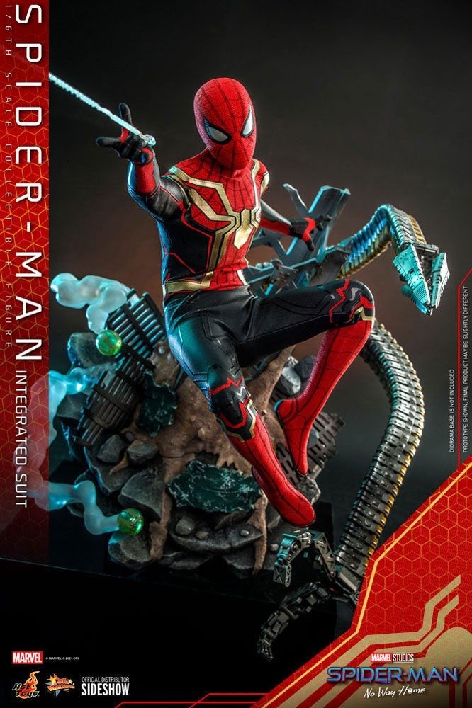 Spider-Man Integrated Suit 29 cm No Way Home 1/6 MMS623 Hot Toys