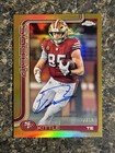 2025 Topps Chrome George Kittle Chrome Autographs (RAW)