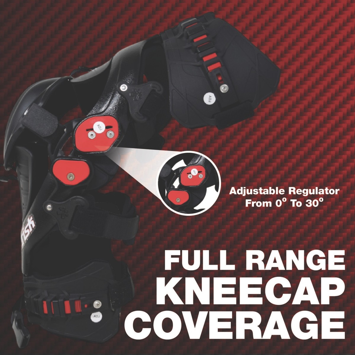 Asterisk Ultra Cell 4.1 Knee Braces (Pair) for Outdoor