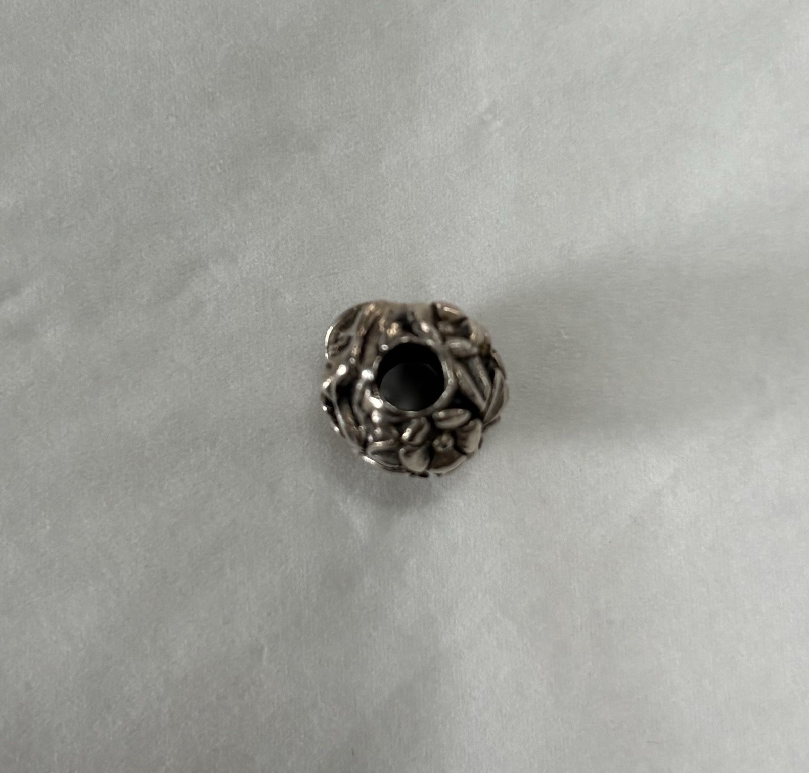 Trollbeads Silver Floral Stackable Bead Charm Nat… - image 6