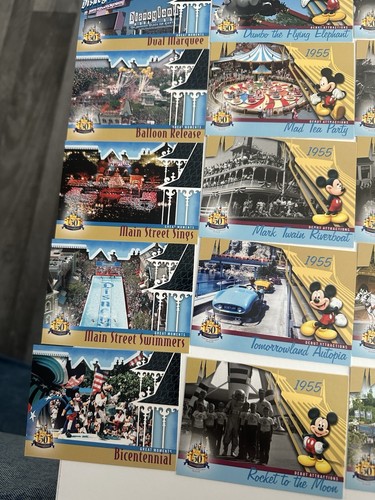 Tarjetas coleccionables Disneyland 2005 50 aniversario cubierta superior - juego base de 65 cartas - Imagen 3 de 13
