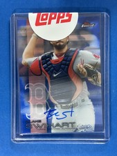 2016 Topps Finest Autographs Blue Refractor Blake Swihart #/150 Red Sox
