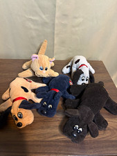 Pound Puppies 1985-1986 Plush Lot of 5 pound purries VINTAGE