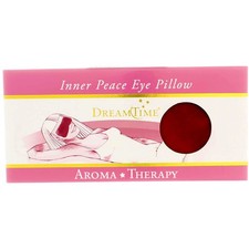 DreamTime Aromatherapy Inner Peace Eye Pillow, Cranberry