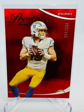 2023 Prestige Justin Herbert Xtra Points Red #163 /399 SP Los Angeles Chargers