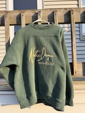 Crable Sportswear Large Notre Dame Vintage Sweatshirt