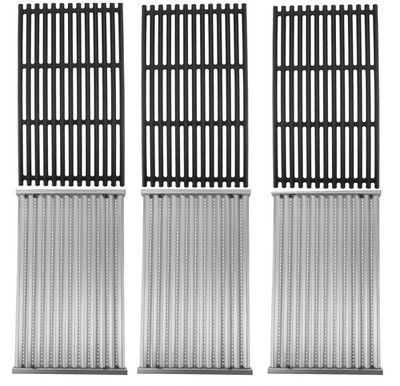 Set of 3 Infrared Grill Grates w/ Emitters G533-2200-W1 Fits Char-Broil
