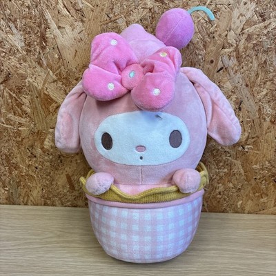 Sanrio Hello Kitty  And Friends My Melody Cupcake Kirsche Plüschtier 