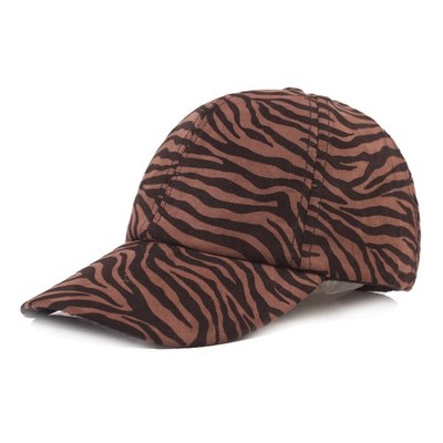 Men Animal Leopard Zebra Print Baseball Cap Duckbill Cycling Trucker Golf Hat