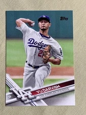 2017 Topps Update #US156 Yu Darvish Photo Image Variation SP