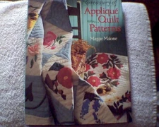 TREASURY OF APPLIQUE QUILT PATTERNS by Malone, Maggie Hardback Book The Fast