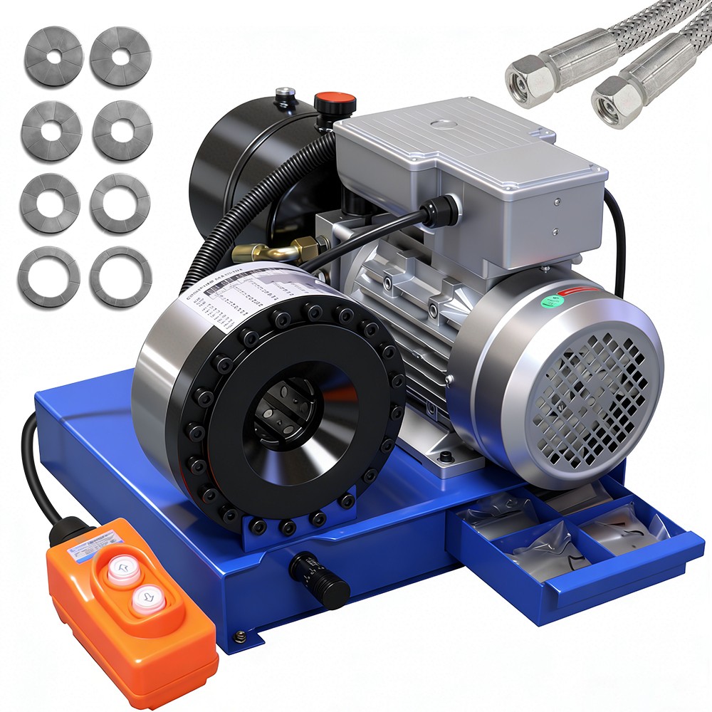 Electric Hydraulic Hose Crimping Machine Automatic Hose Crimper Pipe Shrinking