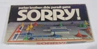 Vintage 1972 Sorry Sorry! Parker Brothers Complete Classic Board Game