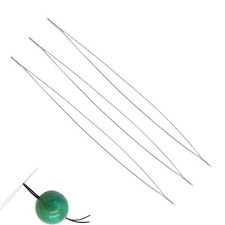 Big Eye Beading Needles Collapsible Long Straight Beading Needles Jewelry Tools