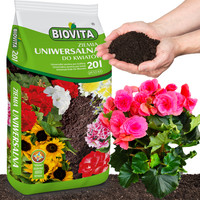 Biovita Universalerde 20L FÜR Blumen Und GrÜNpflanzen
