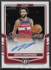 2024-25 justin champagnie Optic Signature Series auto #SS-JUS