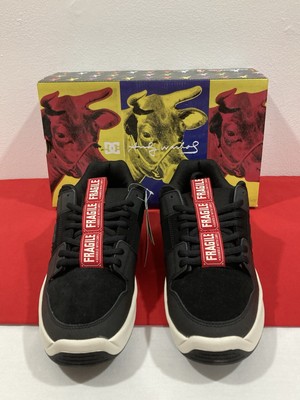 DC X Andy Warhol AW LYNX ZERO S 'FRAGILE' Mens Shoes Sneakers SIZE 13 -NEW BOX