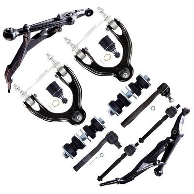 For 92-95 Honda Civic 93-97 del Sol 12pcs Sway Bar Link Control Arm Ball Joint