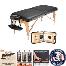 Versatile 30" Massage Spa Table - 750LBS Capacity with Easy Setup Carry Bag