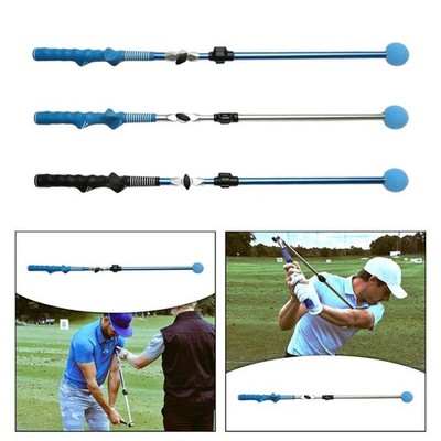 Golf Swing Trainer Teleskopische Trainingshilfe Damen Herren Faltbarer