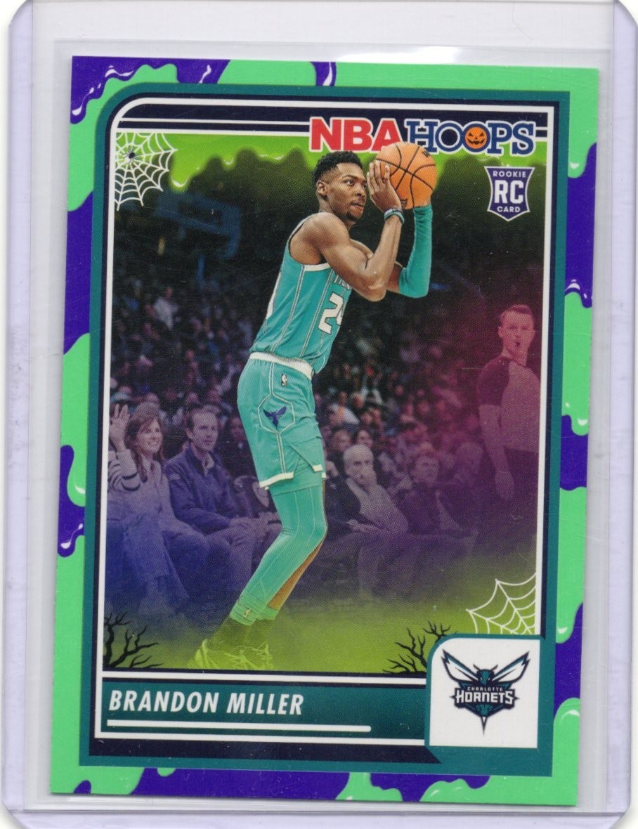 2023-24 Panini Haunted Hoops - Slime #245 Brandon Miller (RC)