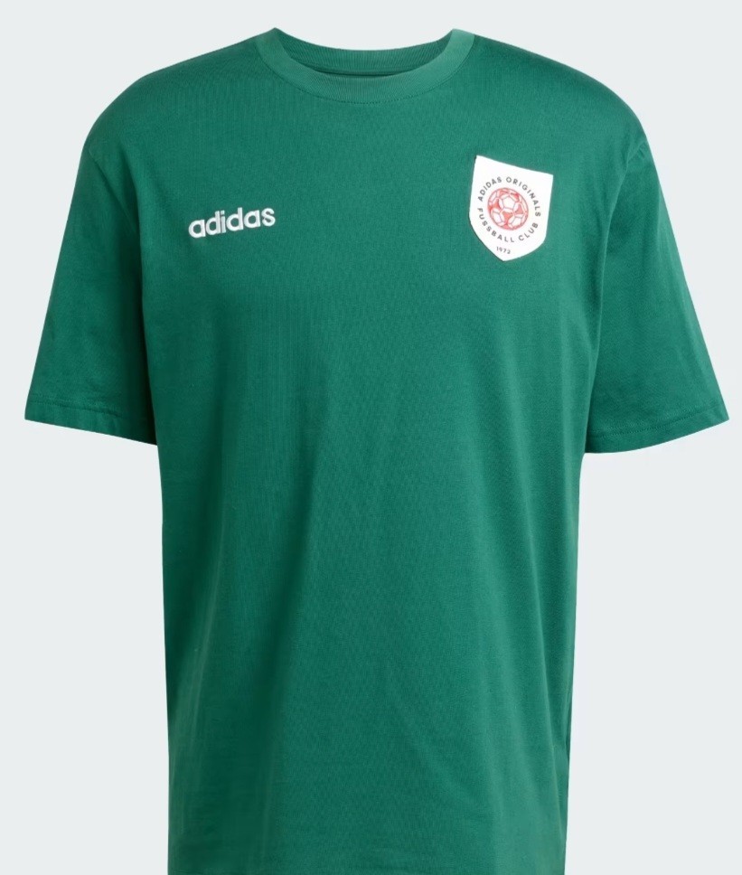 Adidas NEW Mens Originals Badge Fussball Club 1972 Tee Shirt SIZE