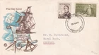 Australia - £2 & 7/6 Navigators on FDC