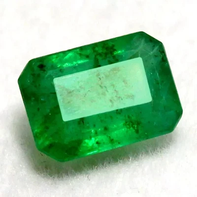 AAA 10 Ct Certified Natural Colombian Green Emerald UNTREATED Loose Gemstone - Image 1 of 4
