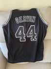 San Antonio Spurs George Gervin Autographed Signed Black Jersey JSA - XL Size