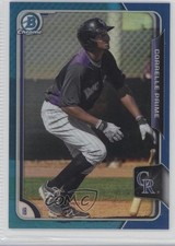 2015 Bowman Chrome Prospects Blue Refractor 121/150 Correlle Prime #BCP210 0b3