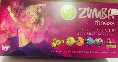 Zumba Exhilarate Fitness Body Shaping System NEW Sealed DVD Set | eBay
