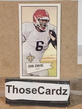 2013 Bowman Mini Cards 1952 Design #52B-JJE John Jenkins