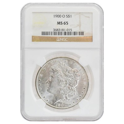 1900-O Morgan Dollar MS65 NGC