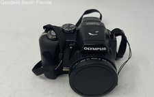 Olympus SP-565UZ Black 20x Optical Zoom 10.1 MP Digital Camera Not Tested