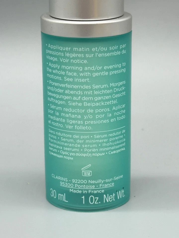 CLARINS PARIS - ELIXIR DE CONTROL DE POROS SUAVIZANTE HIDRATANTE (1 oz) - REF# 0923159 Foto 4 de 4